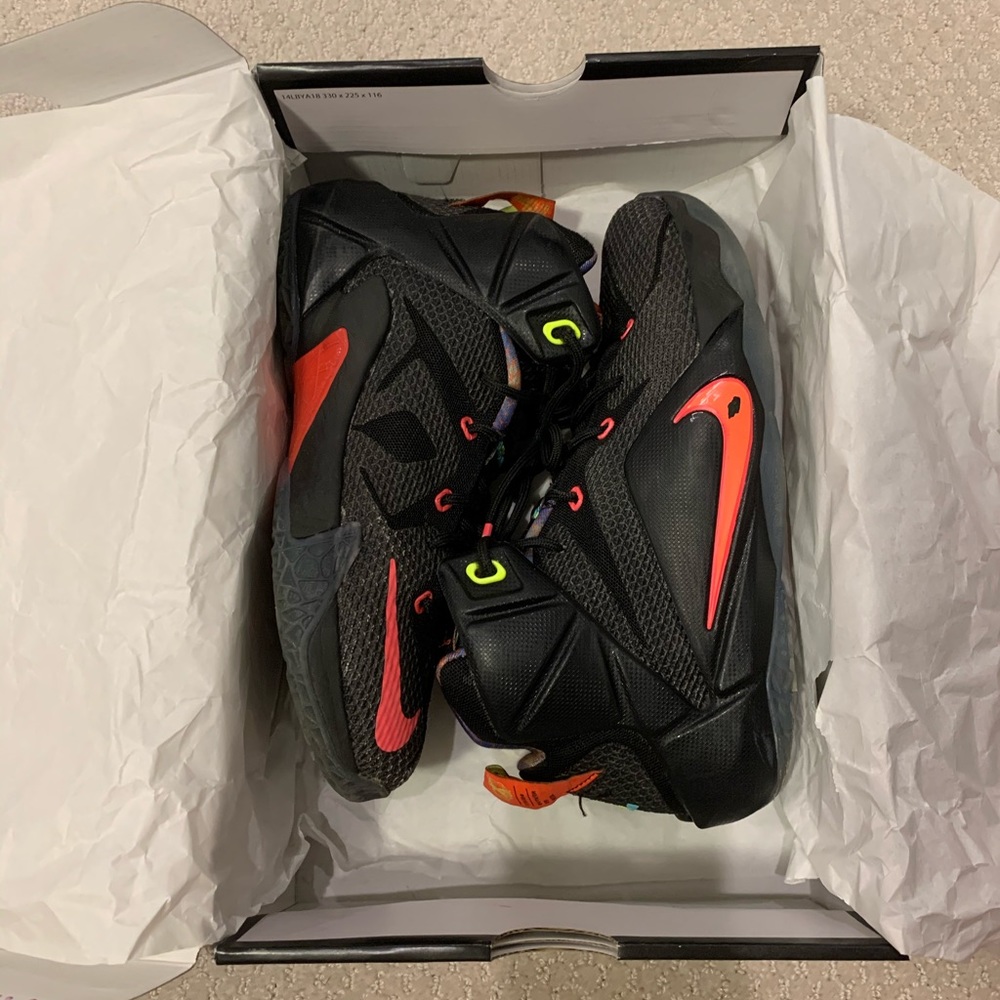 Lebron 12 “Data” size 6.5Y